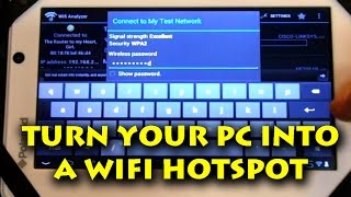 Turn Your PC into a WiFi Hotspot - Ask a Tech #48 screenshot 2