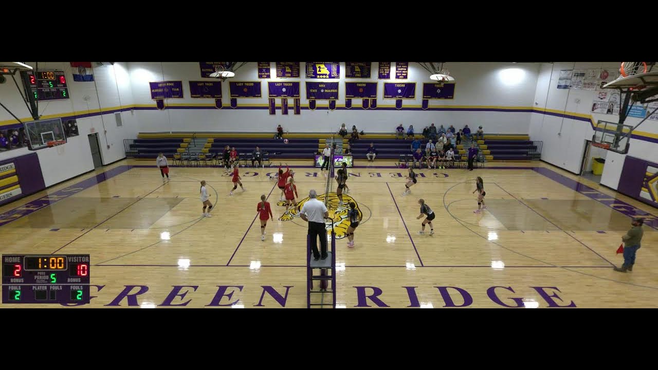 Green Ridge High School vs Tipton High School Womens Varsity Volleyball