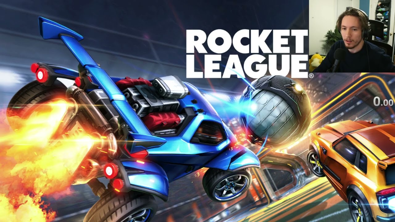 Learning To 100% Speedrun Rocket League... [VOD]