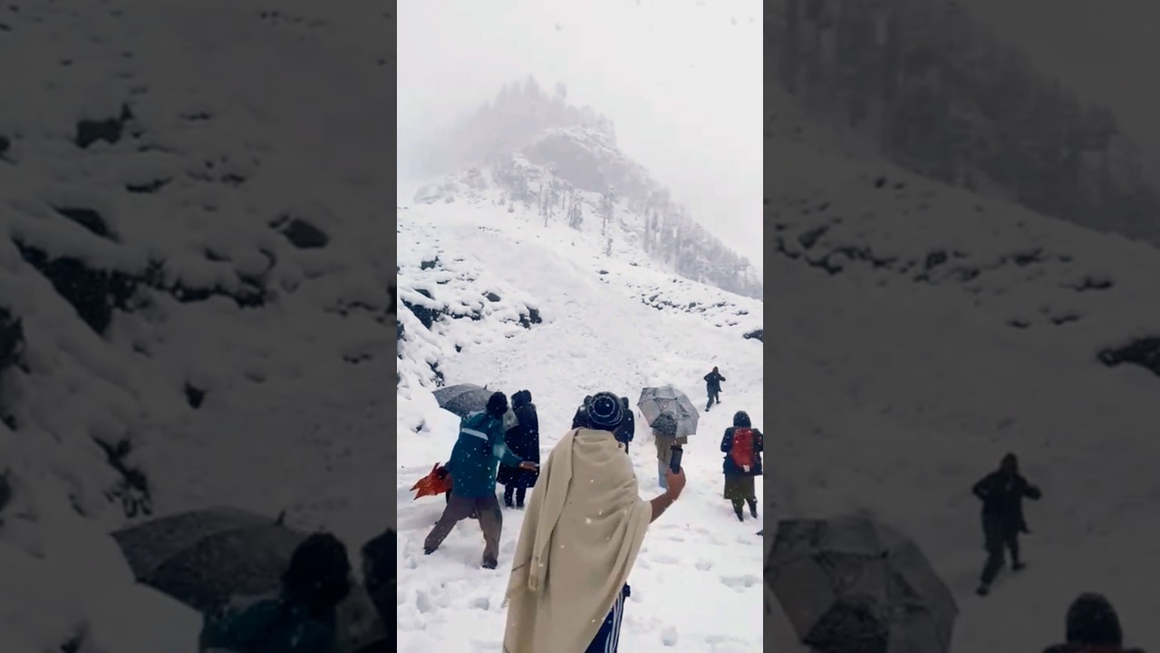 Mahodand Lake Snowfall | A Winter Wonderland in Swat Valley  