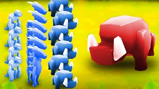 Animal WARFARE! - Mobile Battle Simulator Animal Warfare Gameplay Episode 1 screenshot 5