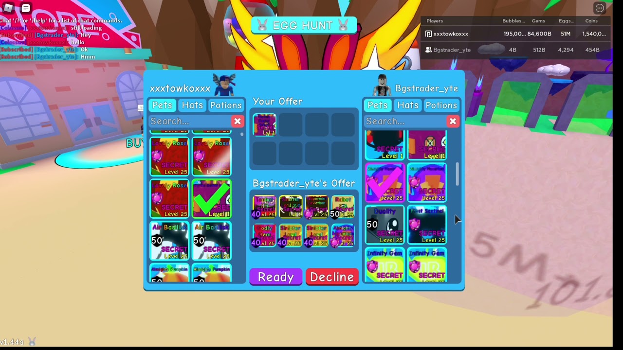 Offers for Mythic Easter Robot |Roblox| Bubble Gum Simulator