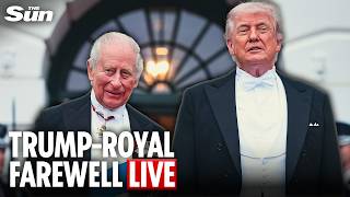 LIVE: Donald Trump bids farewell to King Charles and Queen Camilla