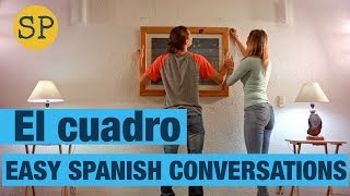 Position Words in Spanish | Easy Spanish Conversations | El cuadro