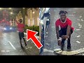 Hotboii Throws Free Money After Reaching A Million Followers On Instagram 😲