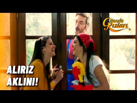 Selin ve Tuğçe, Emre'yi Oyuna Getirdi  - Güneşin Kızları Özel Klip