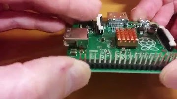Banggood Pure Copper Heatsink on Raspberry Pi A+ and B+