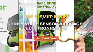 Don't Buy Top 5 Voice Sensor Birdcage Electronic Pets Before Watching This! - RC Drone Remote Contro