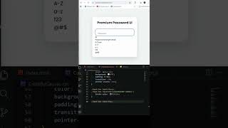 🔐 I Built a Password Strength Checker Using JavaScript! ⚡ #shorts
