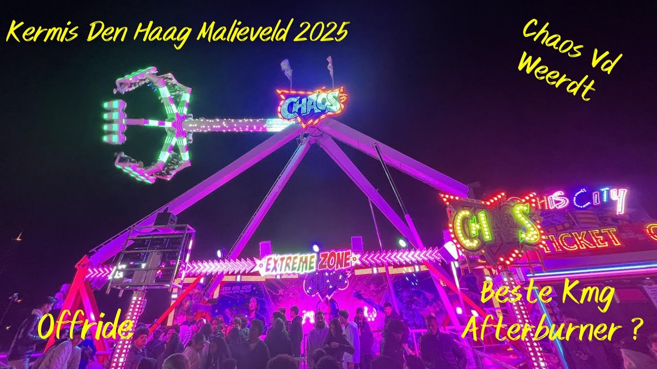Kermis Den Haag Malieveld 2025 Chaos Vd Weerdt Offride