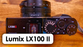 Die Bedienelemente der Lumix LX100 II im Überblick