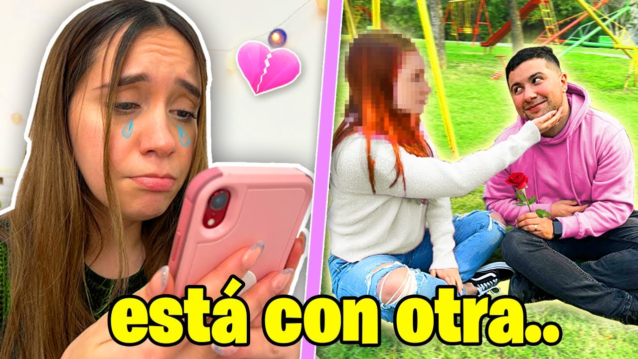 BROMA a mi NOVIA de que la ENGAÑO con OTRA..😥 (no me habló por días XD)