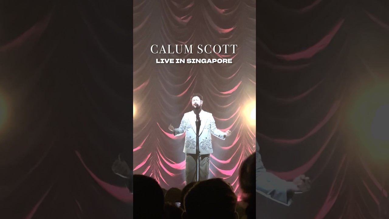 Calum Scott in Singapore 2026 #shorts