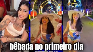 Mc Mirella Fica Bêbada No Primeiro Dia No Rancho Do Carlinhos Maia