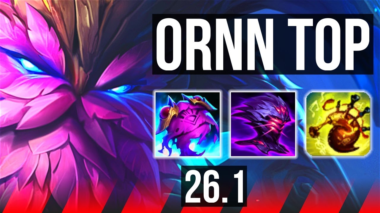 ORNN vs AKALI (TOP) | EUW Diamond | 26.1