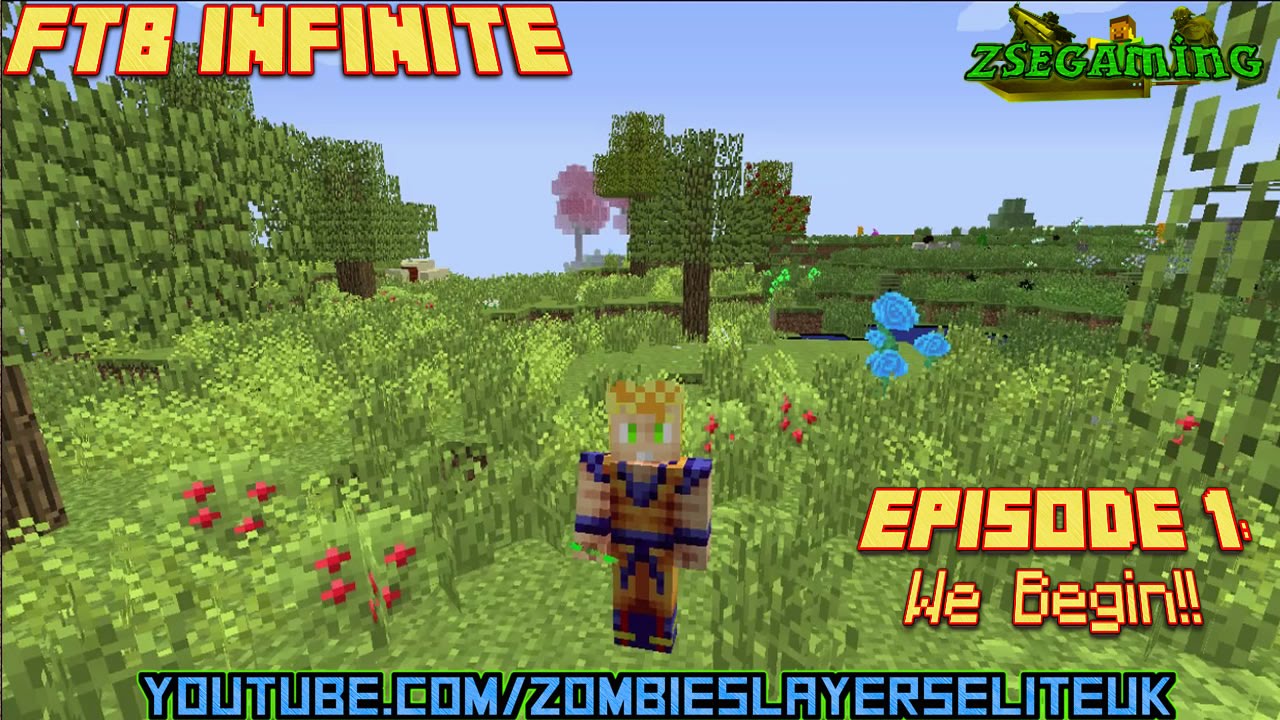 FTB INFINITE Minecraft Lets Play: Episode 1 We Begin! - YouTube