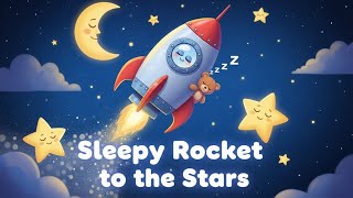 Sleepy Rocket to the Stars – Soft Space Lullaby for Baby Sleep 😴🌌✨ | Gentle Bedtime Music | RhymyRoo screenshot 3