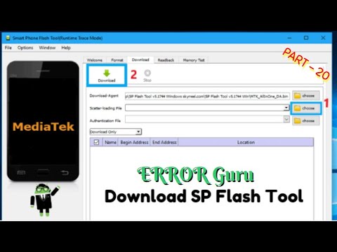 SP FLASH TOOL(FULL TUTORIAL)|ERROR Guru (TAMIL)