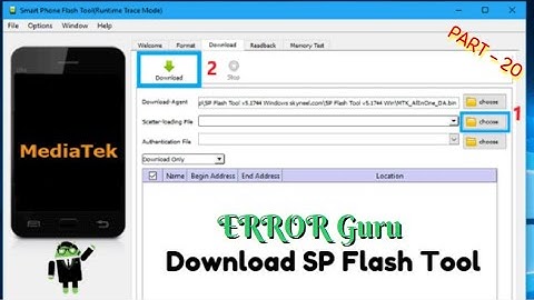 SP FLASH TOOL(FULL TUTORIAL)|ERROR Guru (TAMIL)
