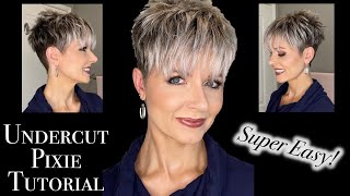 EASY Pixie Hair Styling Tutorial🥰