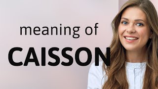 Caisson • what is CAISSON meaning