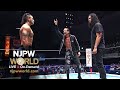 Blood Thicker than Bullets as Hikuleo leaves BULLET CLUB for Tama. | BURNING SPIRIT FINAL, 9/25/22