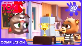 talking tom ultimate secret traps gone wrong wildbrain kids
