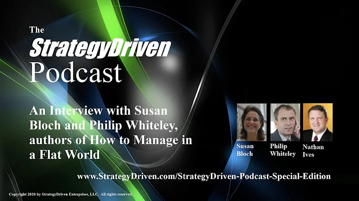SDE Podcast SE 15  Susan Bloch & Philip Whiteley, ...