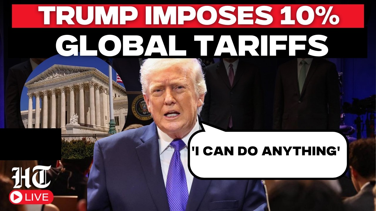 Breaking News Live | Donald Trump Imposes 10% Global Tariffs Over And Above The Existing Rates