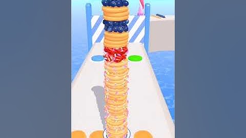 Pancake run gameplay walkthrough | android, iOS mobile | New update | all levels #shorts games 😄💥