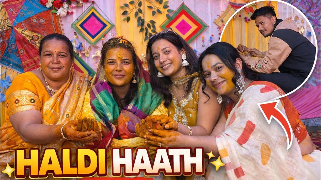 पहाडी हल्दी हाथ | ग्राम- बूँगा सभी ने रातको किया बढ़िया डांस 🤣 @amitgusainvlog 