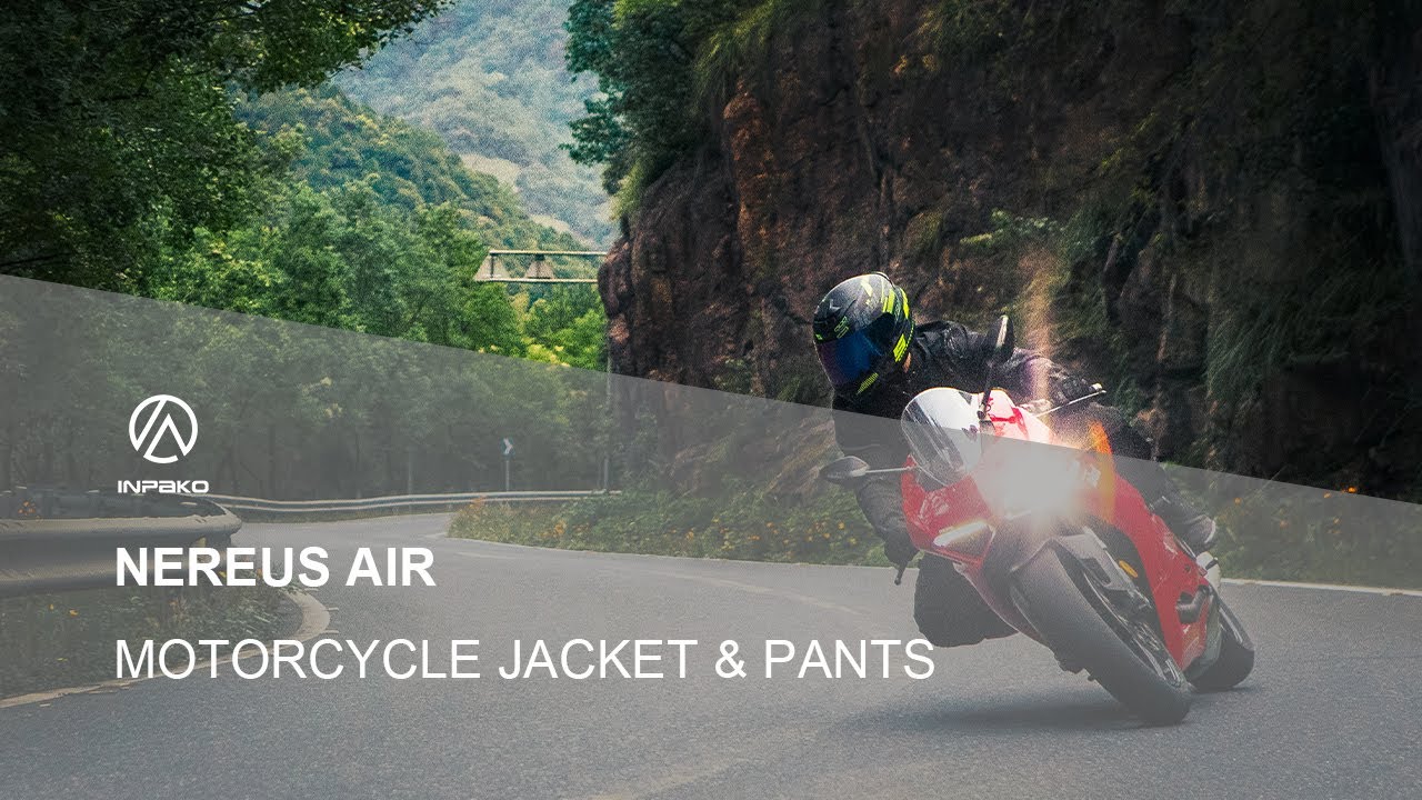 INPAKO Motor Jacket Motorbike Pants Nereus Air | Mesh Motorcycle Jacket | Motorcycle Riding Pants