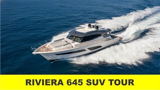Riviera 645 SUV: The Ultimate Crossover Yacht for a New Generation