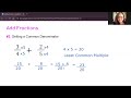 Adding Fractions and Mixed Numbers