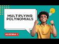 How to Multiply Polynomials Using Area Model and Distributive Property Guided Notes for Algebra I