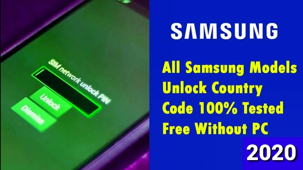 เช็ค imei samsung ว่าเป็นของศูนย์ไหน  2022  How To Remove Network Lock on Any Samsung Mobiles Free without PC