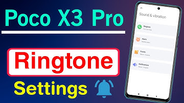 How to Change Ringtone in Xiaomi Poco X3 Pro | Poco X3 Pro Ringtone Settings