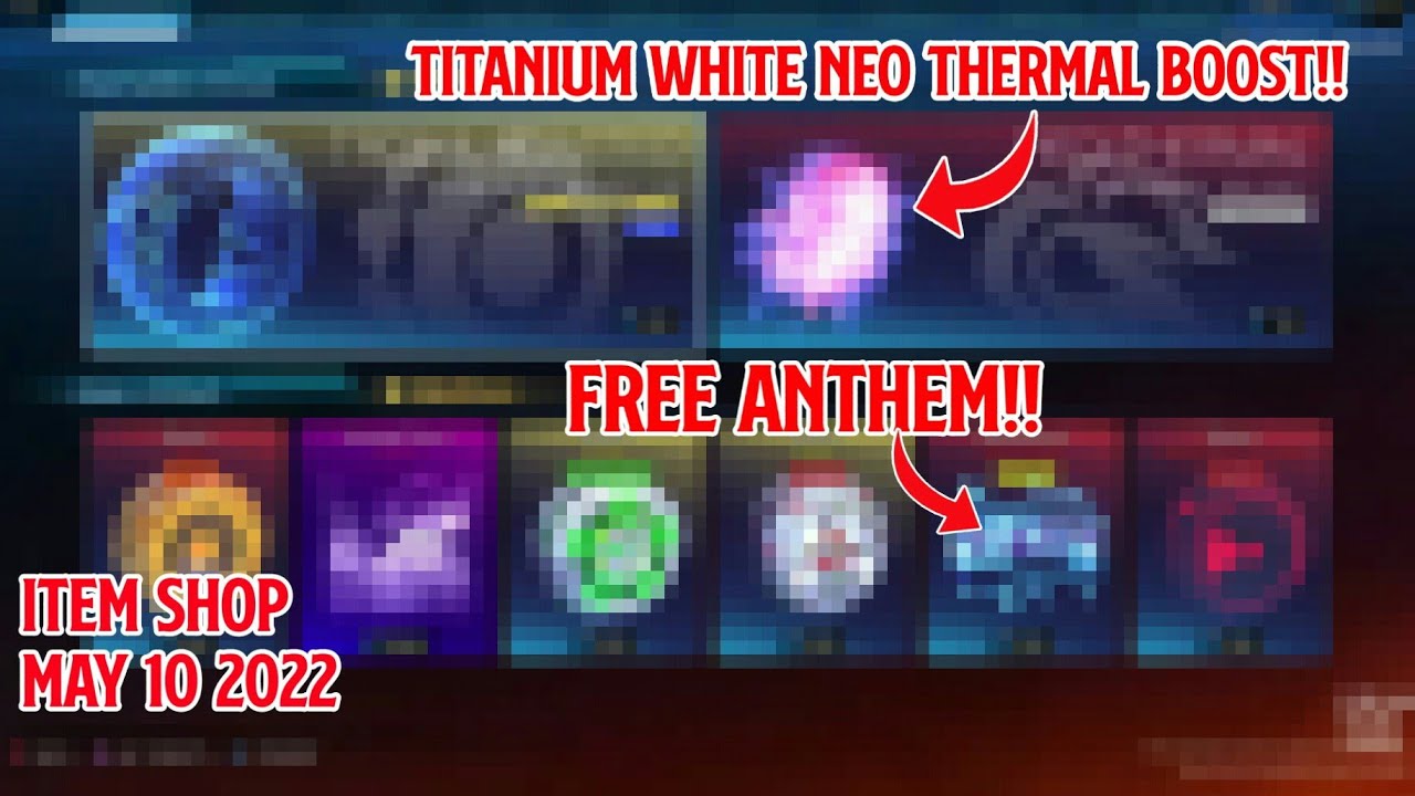 Rocket League item shop today May 10 2022 Free Anthem,TW Neo Thermal