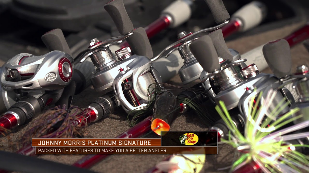 Johnny Morris Platinum Signature Baitcast Reel 