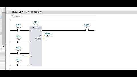 HOW TO CREATE  SIMATIC COUNTER UP&DOWN IN STL PLC SIEMENS S7-300 CPU