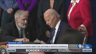 Biden cancels student debt for 55,000 public service workers