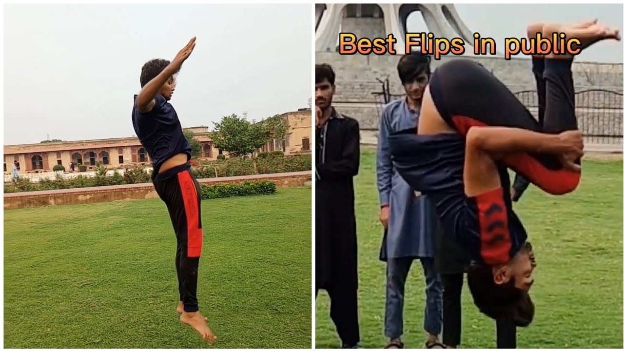 public Reacting on my flips