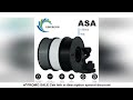 KINGROON 3D Printer Filament ASA Weather and Chemical Resistant Super Stiff Engineering Printing Pla