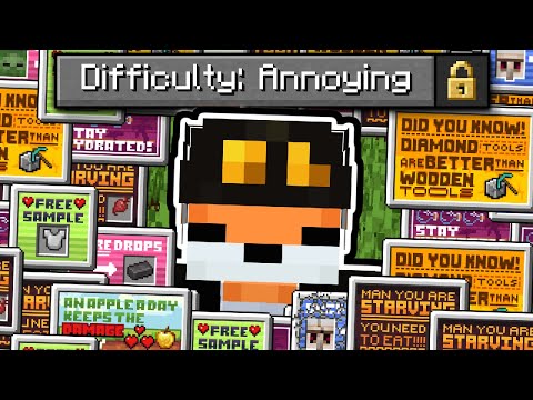 AnnoyingDifficulty - Minecraft Mod