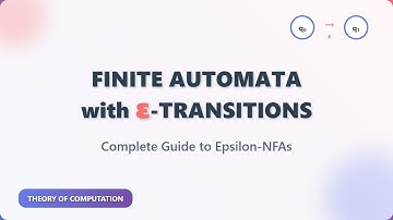 ε-NFA Explained: Epsilon Transitions & Conversion to NFA for Beginners