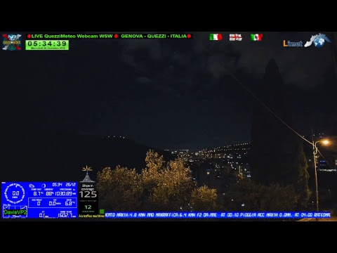 Live stream GENOVA QUEZZI ITALIA - Quezzimeteo Webcam