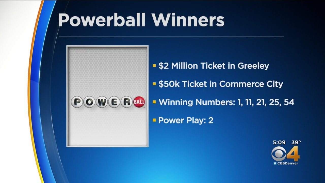 2 Winning Powerball Tickets Sold In Northern Colorado - YouTube