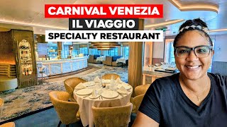 Carnival Venezia Il Viaggio Restaurant Review