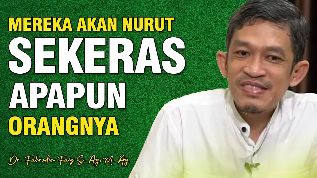 Cara Ampuh Menasehati Orang | Dr. H. Fahruddin Faiz, S.Ag M.Ag | Channel Ngaji Filsafat