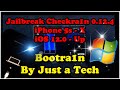 Jailbreak Checkra1n dengan Windows iPhone 5s - X iOS 12.0 - Up | Bootra1n by Just a Tech !!! 